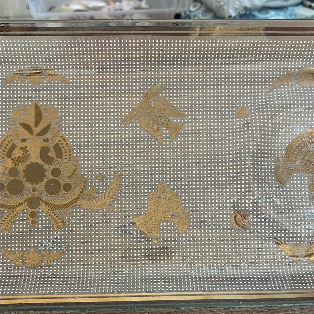 Georges Briard 22k‎ Onlay Sonata Snack Serving Tray